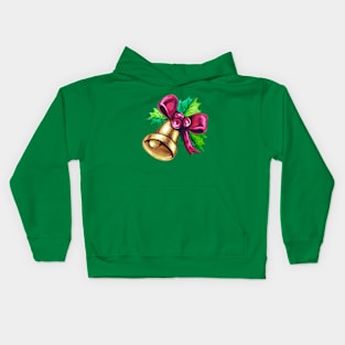 Christmas Bell Kids Hoodie